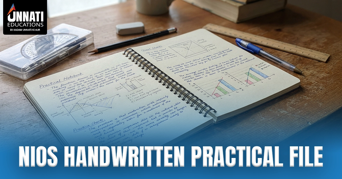 NIOS Handwritten Practical File – Complete Guide for Class 10 and Class 12